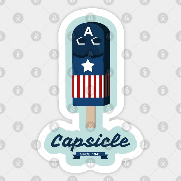 Capsicle Sticker by SallySparrow